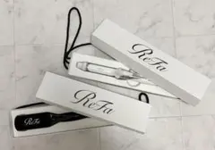 ReFa ストレートアイロンプロ(ブラック)&カールアイロン正規品　美品