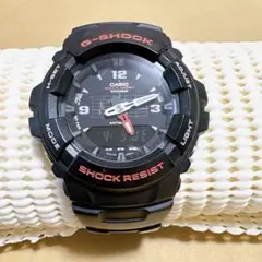CASIO G-SHOCK G-100-1BMJF 腕時計 電池交換済み