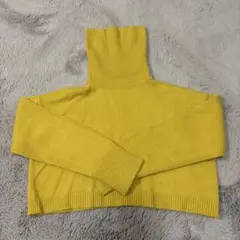 GRL タートルネックニット イエロー dr418