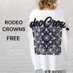 《RODEO CROWNS》アソートバンダナTシャツ ホワイトのサムネイル