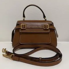 ZARA バックル付きシティバッグ