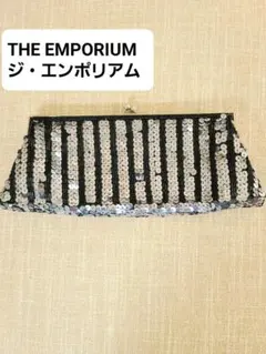 THE EMPORIUM スパンコール クラッチバッグ