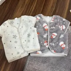 ベスト　羽織り　ベビー　80 90 セット