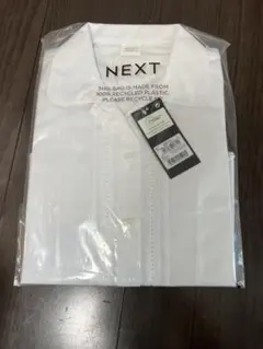 NEXT ホワイト長袖シャツ フォーマル 襟付き　6yrs