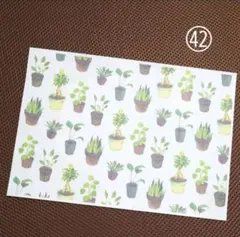 ㊷★柄入りトレーシングペーパーA4(中厚口)6枚