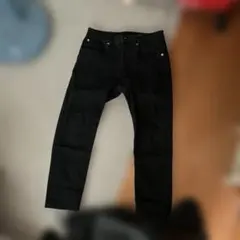 ZARA ブラックスキニー デニムパンツ EUR38のサムネイル