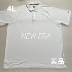 美品 ニューエラ NEW ERA メンズ ゴルフ 白 シャツ サイズ4L 海外製のサムネイル