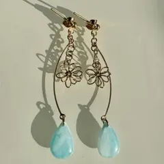 ハンドメイド アップサイクルピアス 007