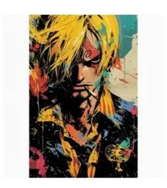 アニメテーマの5Dダイヤモンドペインティングキット 20x30cm