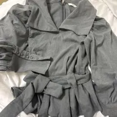 SLY グレー　トップス