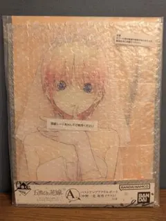 一番くじ 五等分の花嫁 　一花　A賞　バストアップアクリルボード