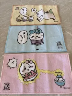 【新品未使用】ちいかわ　ハンドタオル 3枚セット