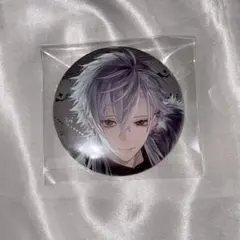 葛葉 箔押し 缶バッジ Happy B-day to Kuzuha