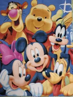 Disney 　ミッキーマウスフレンドリー大判ブランケット　新品▪未使用▪未開封