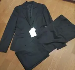 【新品未使用】soffice パンツスーツ2点セット　ブラック　9号