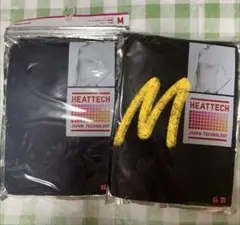ユニクロ　HEATTECH タートルネックT（長袖）Mサイズ 2色セット