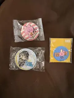 BT21 TinyTAN 缶バッジセット