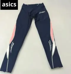 asics　ランニングパンツ ネイビー/ピンク