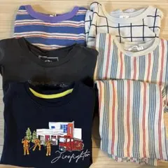 男の子　子供服100、110 まとめ売り　Tシャツ5点　パンツ1点