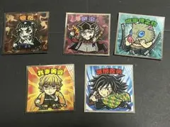 鬼滅の刃マン チョコ 無限城編　5種