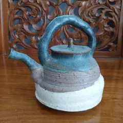 新綜工芸展入選作家　愚徳窯　大山重好作　いらぼ釉　土瓶型花器 新綜工芸展入選作家 愚徳窯 大山重好作 いらぼ釉 土瓶型花器 - メルカリ