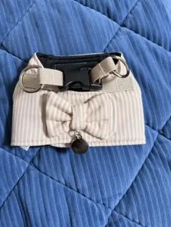 Semelli ストライプ柄リボンハーネス XXS