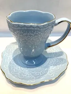 フランフランカップ＆ソーサー　縁ゴールド　コーヒーカップ 新品未使用