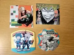 僕のヒーローアカデミア RIVALS ステッカー　4枚セット 爆豪　緑谷