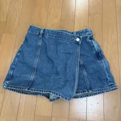 デニムラップミニスカート gu