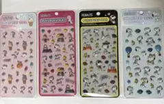 【正規品】スヌーピー ぷくぷくシール 4枚セット
