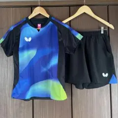 卓球ユニフォーム　上下セット　バタフライ　BUTTERFLY Lサイズ