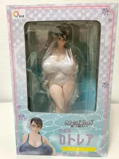 【匿名配送】クィーンズブレイド 武器屋カトレア 白水着ver. 1/7フィギュアのサムネイル