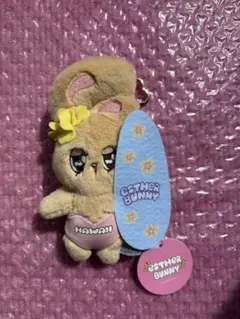 ハワイ限定 日焼け エスターバニー esther bunny マスコット 2個