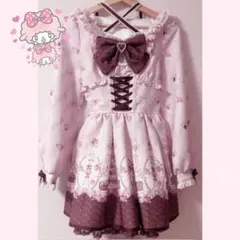 LIZLISA Melty Chocolateワンピース ピンク