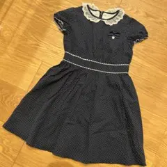 CHOPIN ドット柄 半袖ワンピース 120