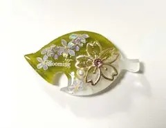 「1225」レジンヘアゴム　ポニーフック　ブローチ　 桜