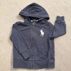 Polo Ralph Lauren 紺色パーカー　ネイビー　95〜100サイズ