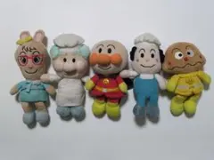 アンパンマンキャラクター ぬいぐるみ ５体セット