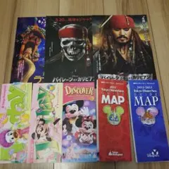 東京ディズニーランド・シー ガイドマップ他