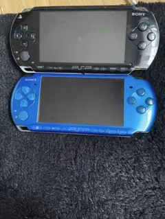 SONY PSP 本体 2台セット ブラック ブルー