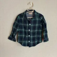 ミキハウス チェックシャツ 100cm