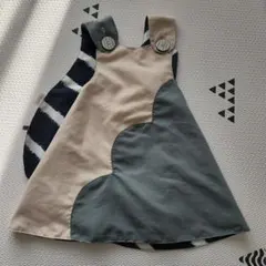 マールマール　エプロン　リバーシブル　さくら