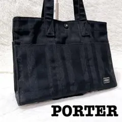 【美品】PORTER 70周年限定品 タンゴ ブラック 黒　トートバッグ M