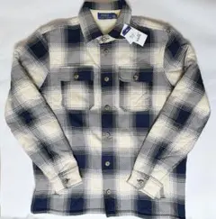 新品 ポロラルフローレン 裏ボアチェックシャツジャケット