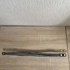 スワロフスキー　ブレスレット　2本セット