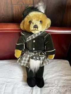 Merrythought テディベア スコットランド衣装 ぬいぐるみ