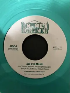 Irie Irie Music home grown レコード 7インチ - メルカリ