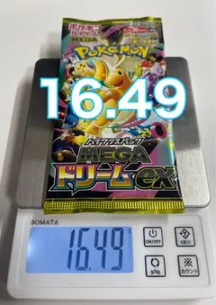 ポケモンカード MEGAドリームex 未開封パック