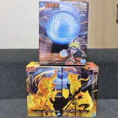 GiGO限定 うずまきナルト＆波風ミナト＆螺旋丸エフェクトライト 3種セット