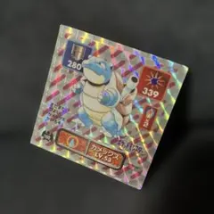 最強シール列伝 初期 裏黄色（エラー品） ゴールド No.188 カメックス